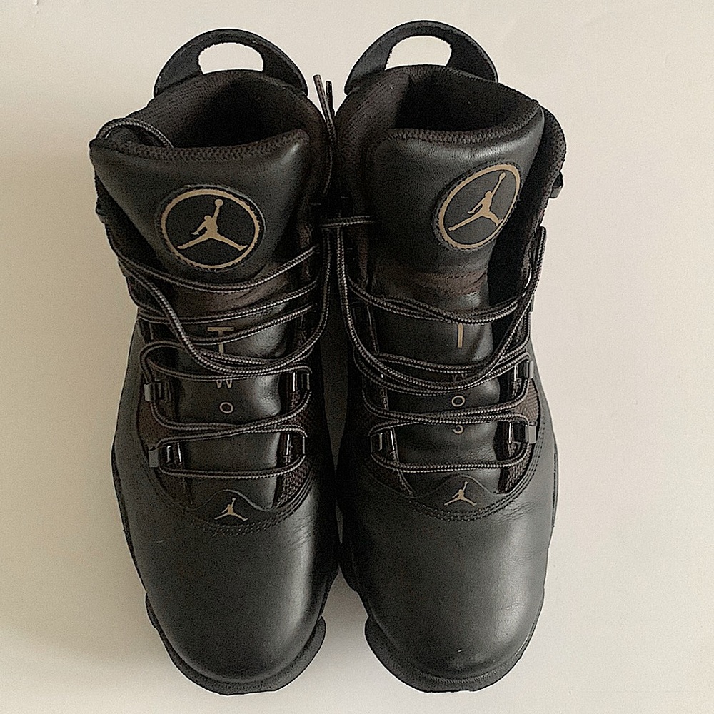 Jordan black boots